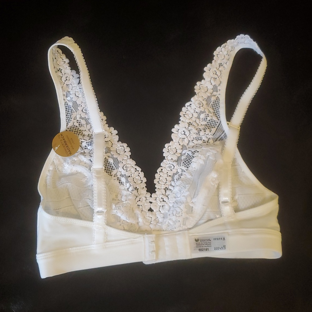 WACOAL EMBRACE LACE SOFT CUP WIRELESS BRA LINGERIE 652191 - Picture 9 of 13